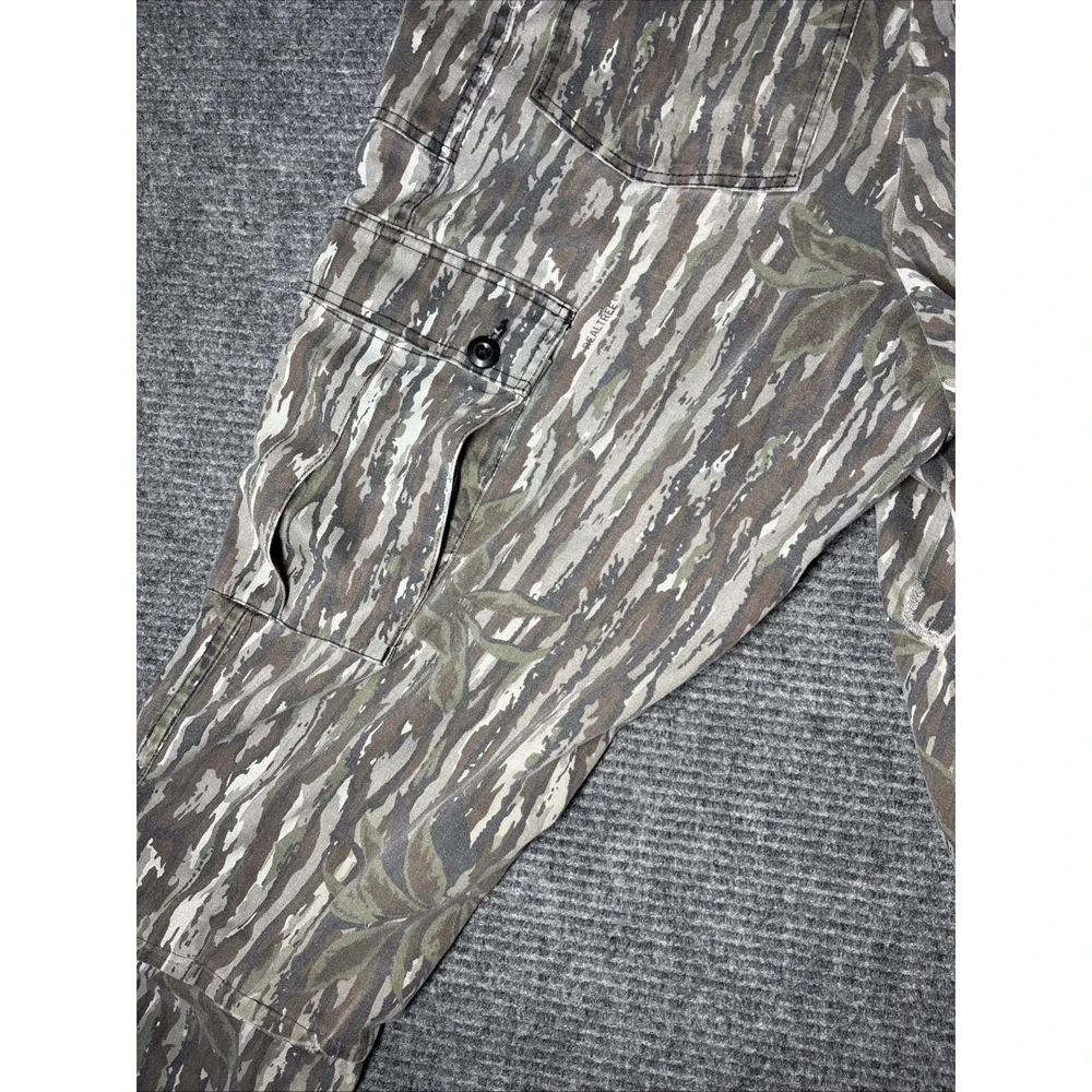 Buck Apparel Hunting Pants Camo‎ Mens 31 X 24 Vintage Real Tree Grunge